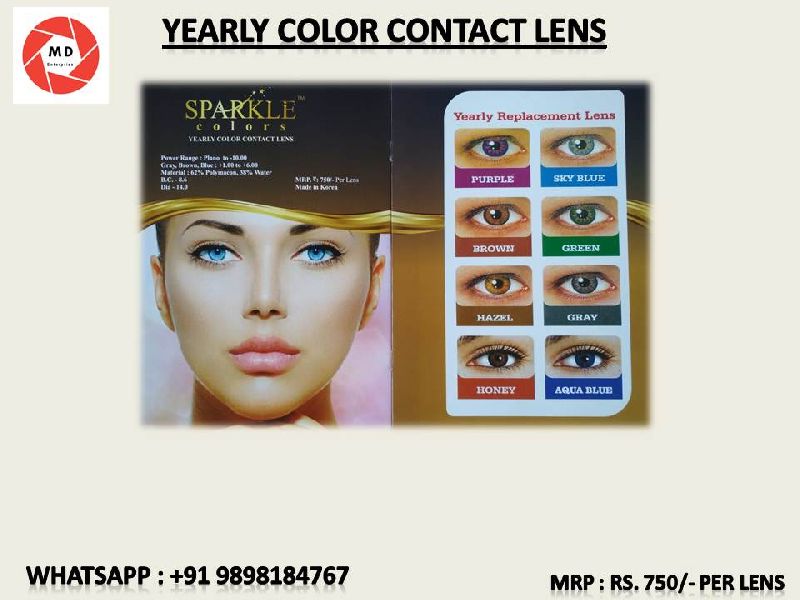 Yearly Color Contact Lens