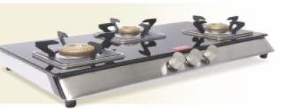 NEXA S (SS) 3 Burner Gas Stove