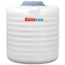 Round Plastic Water Tank, Color : White