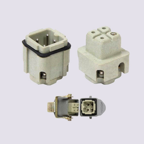Heavy Duty Electrical Connector, for Industrial use, Feature : Excellent strength, Highly durable, Optimum finish