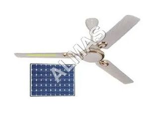 Alam White Solar Ceiling Fan, for Air Cooling