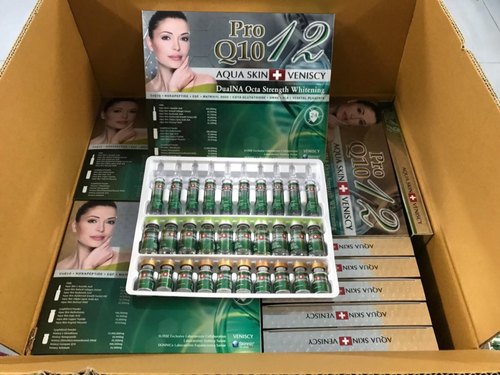 Aqua Skin Veniscy 12 Dualna Octa Strength Skin Whitening Glutathione Injection