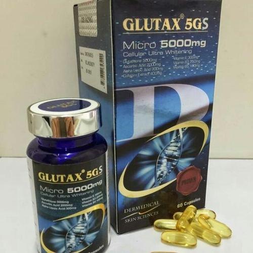 Glutax 5gs Micro 5000 Mg Softgels Glutathione Pills