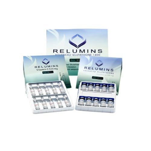 Relumins 2000mg Glutathione Plus Booster Injection, Packaging Type : Box