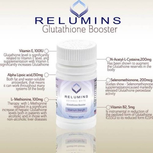 Relumins Booster Glutathione Injection, Packaging Type : Bottle