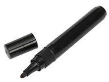 Temporary Black Marker Pen, Feature : Erasable, Leakproof, Light Weight, Quick Dry, Refillable, Smooth Writing