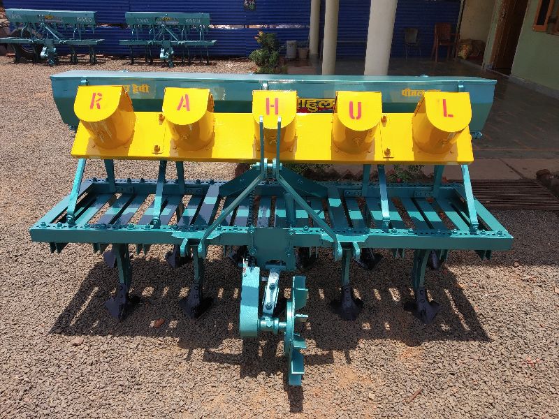 RAHUL Seed Drill, for planting sowing, Color : LIGHT BLUE