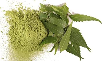 Natural Neem Powder, for Cosmetic Products, Herbal Medicines, Color : Green