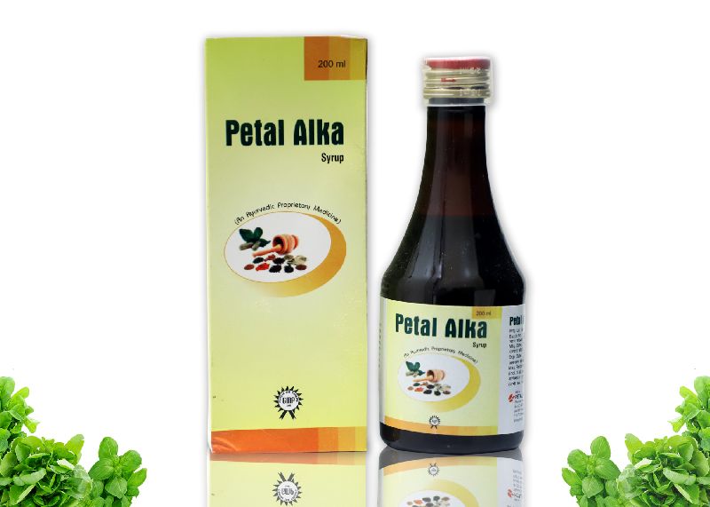Petal Alka Syrup, Packaging Size : 200 ml