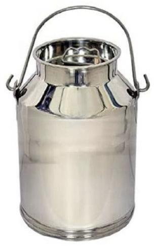 Gold Stainless Steel Water Bottle, for Milking, Color : Silver