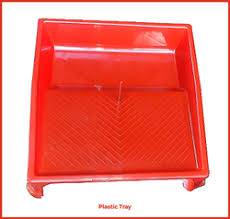 Plain Plastic Paint Tray, Size : 12x12Inch, 14x14Inch