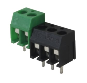 PBT-350 Screw Type PCB Terminal Block, for Electronic Connectors, Electronic Use, Feature : Proper Working