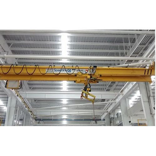 Manual Mild Steel Single Girder Underslung Crane, for Construction, Industrial, Feature : Customized Solutions