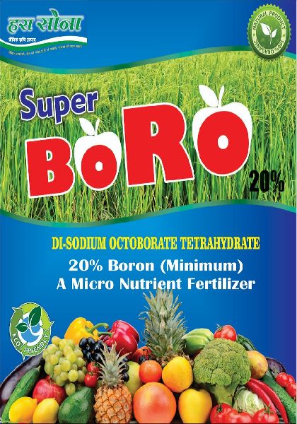 Super Boro Micro Nutrient Fertilizer, Purity : 15%