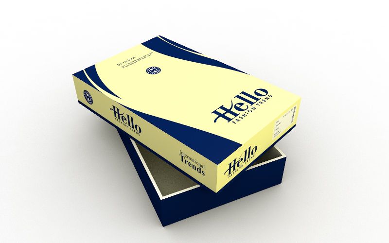 Printed Paper Hello Shirt Packaging Box, Feature : Quality Assured, Superior Quality
