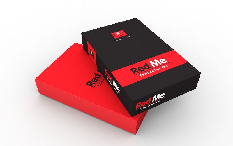 Red Me Shirt Packaging Box