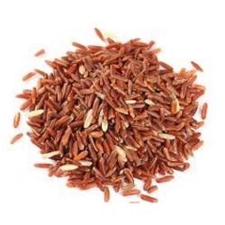 Hard Common Oraganic Red Rice, for Cooking, Food, Human Consumption, Form : Solid