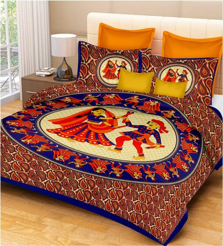 Designer Jaipuri Bedsheet