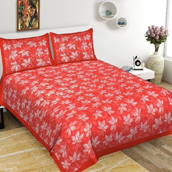 Modern Cotton Bedsheet, for Home, Hotel, Lodge, Feature : Anti Shrink, Anti Wrinkle