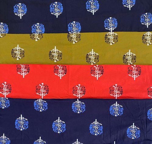 Multicolor Kurti Fabric