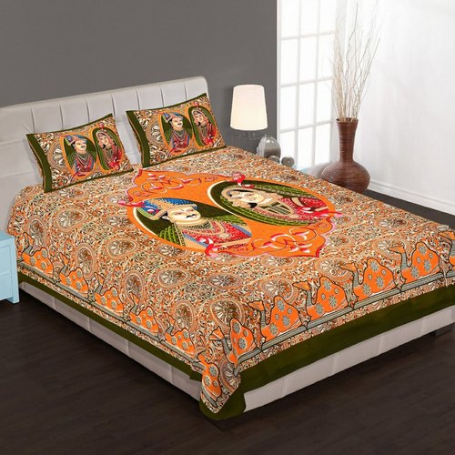 Cotton Queen Size Bedsheet, for Home, Hotel, Feature : Anti Wrinkle