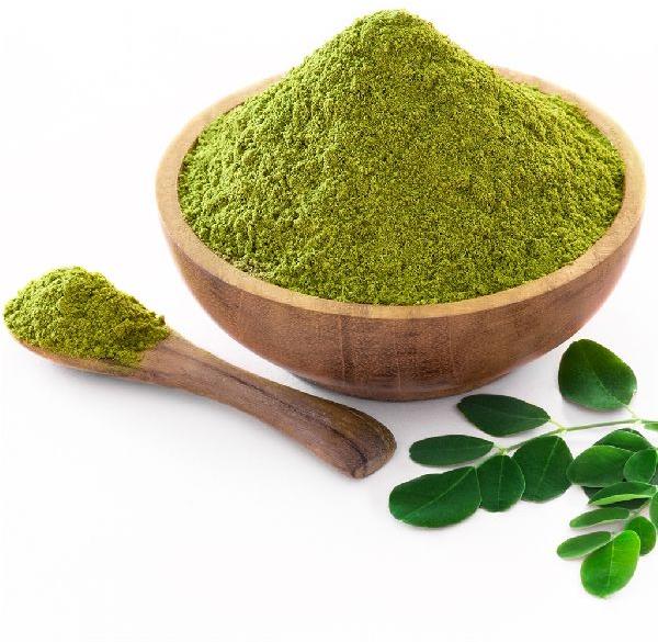 Natural moringa oleifera leaf powder, for Cosmetics, Medicines Products, Style : Dried