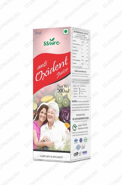 Berry Ssure Antioxidant Juice, for Clinical, Form : Liquid