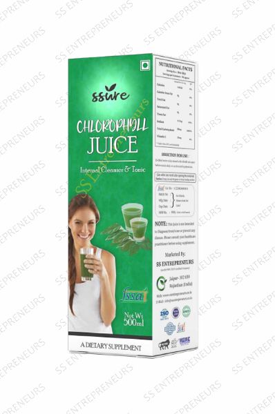 Ssure Chlorophyll Juice, Purity : 99%