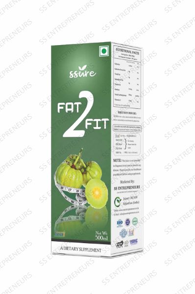 Ssure Fat 2 Fit Juice, Certification : ISO 9001:2015 Certified