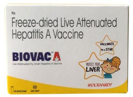 Biovac A Vaccine, Packaging Size : 0.5 ml