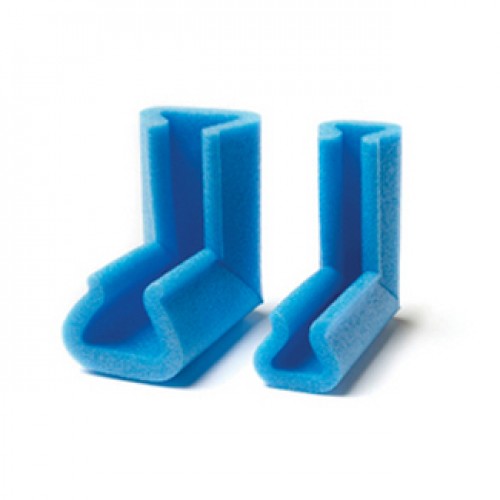 Plain Leg Foam Corner, Color : Blue