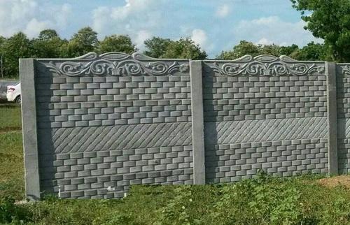 Polished rcc readymade compound wall, for Construction, Size : Standard