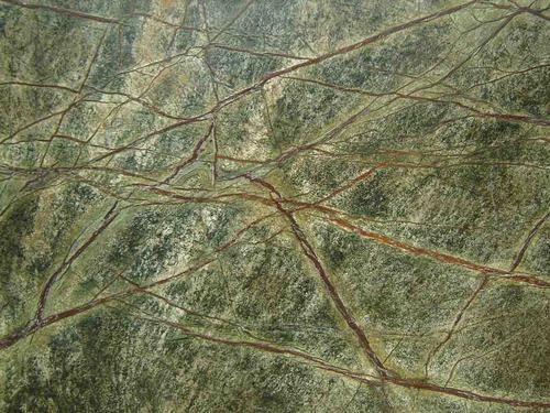 Granite Rainforest Green Marble, for Hotel, Kitchen, Office, Feature : Crack Resistance, Fine Finished