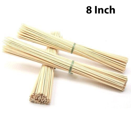 8 Inch Bamboo Sticks