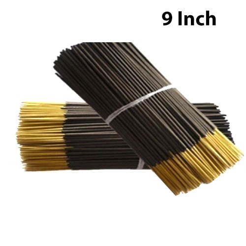 9 Inch Raw Agarbatti Sticks, for Anti-Odour, Aromatic, Church, Packaging Type : Packet