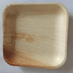 Square Areca Leaf Plate, for Serving Food, Feature : Eco Friendly, Light Weight, Unmatched Quality Fine Finish