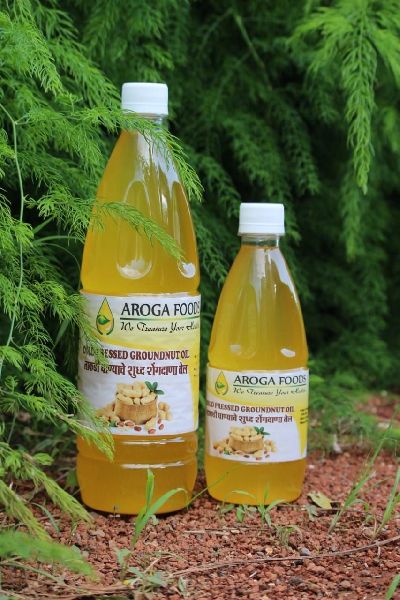 Aroga Foods Cold Pressed Groundnut Oil