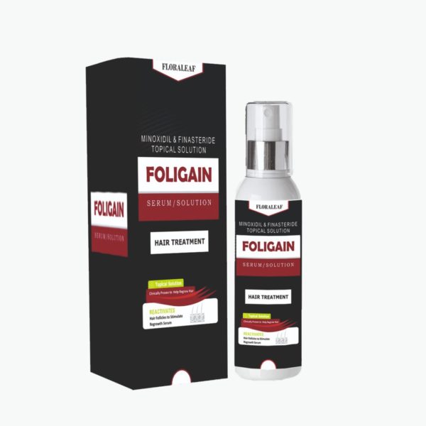 Shiny and long hair use for Foligain serum