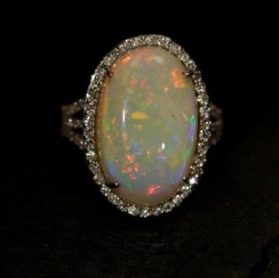 11.83 Carat Opal Ring, Gender : Female