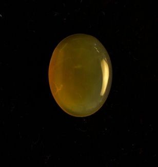 Oval 13.60 Carat Honey Opal Stone, for Jewellery, Packaging Type : Plastic Box, Corrugated Box