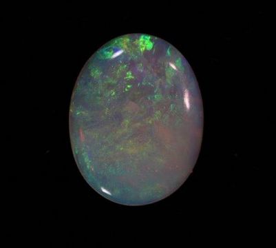 3.25 Carat Green Fire Opal Stone, for Jewellery, Shape : Oval