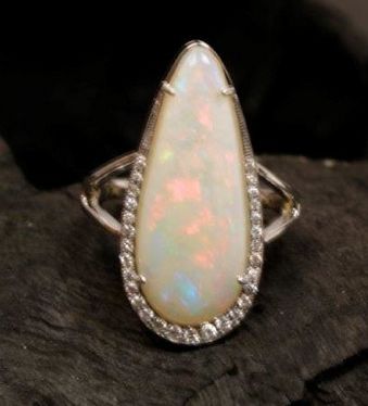 5.17 Carat Opal Ring, Occasion : Party Wear