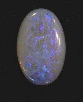 9.55 Carat Blue Fire Opal Stone