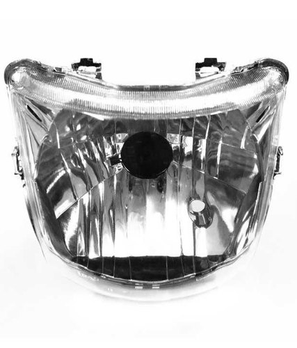 Hero Passion Plus Headlight Assembly, for Motorcycle, Feature : Good Quality, Perfect Shape, Shiny Look