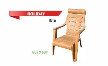 Polished 1016 Holiday Plastic Chair, Feature : Comfortable, Light Weight
