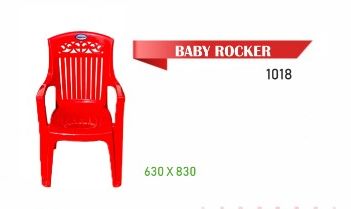 1018 Baby Rocker Plastic Chair, for Colleges, Garden, Feature : Comfortable, Excellent Finishing, Light Weight