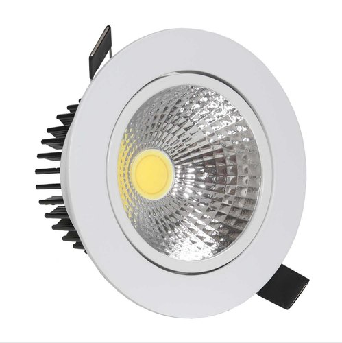 Round LED COB Light, for Home, Office, Voltage : 100-280V