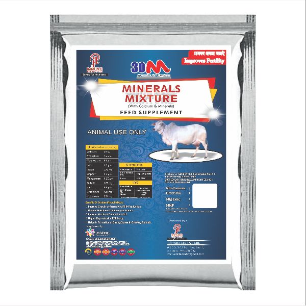 30M Calcium Mineral Mixture, Packaging Type : Pouch