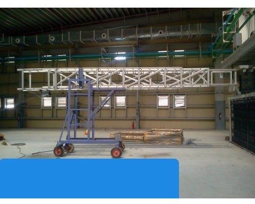 Aluminum Aluminium Tiltable Tower Ladder, for Industrial, Construction