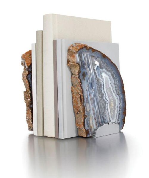 Semi Precious Stone Book End Box